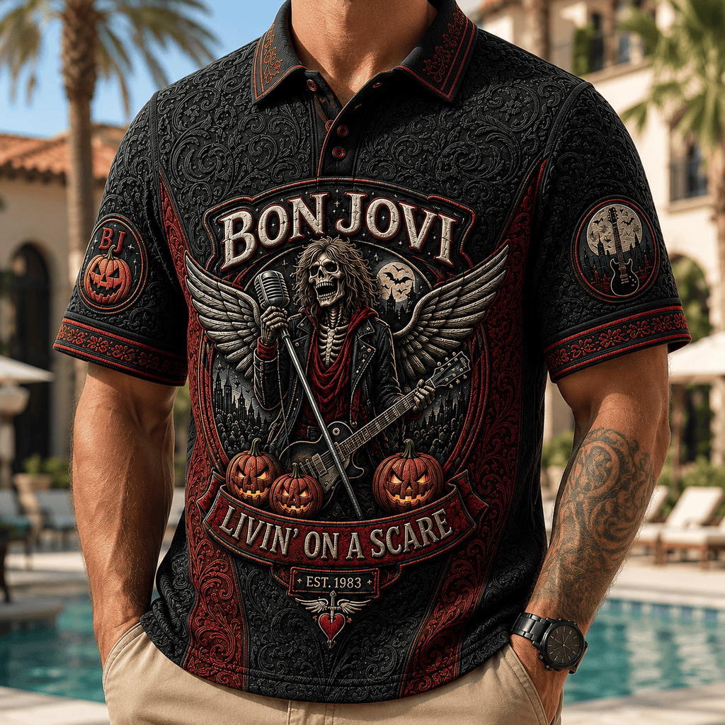 PREMIUM BJV EMBOSS POLO SHIRT HQH