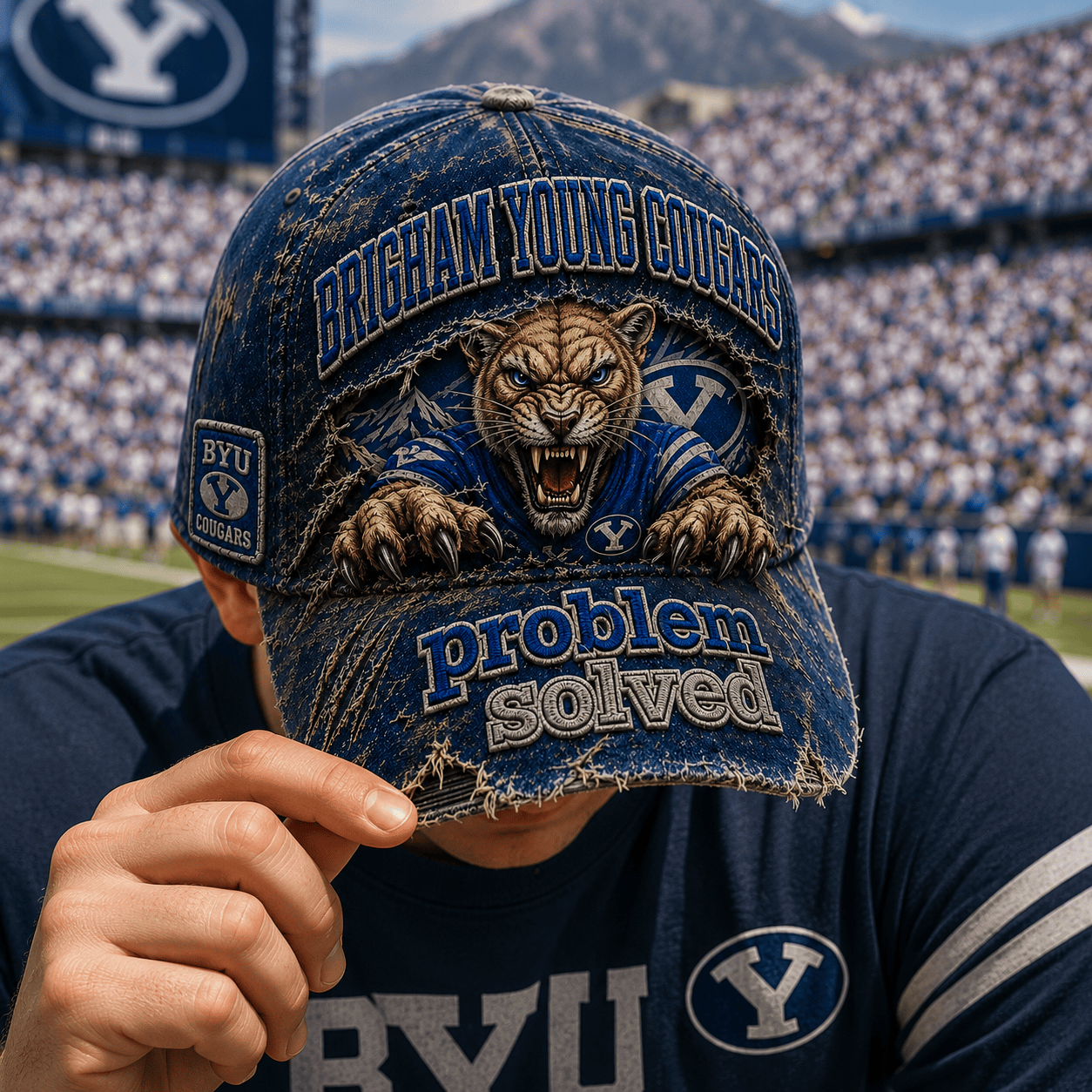 BYU PREMIUM VINTAGE CAP TTNL