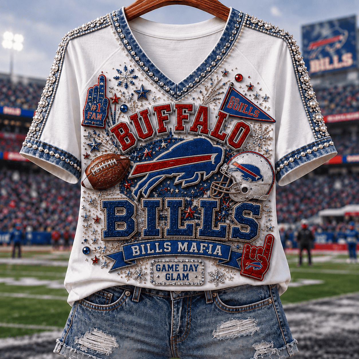 Premium BFBL V-neck Shirt NTNA