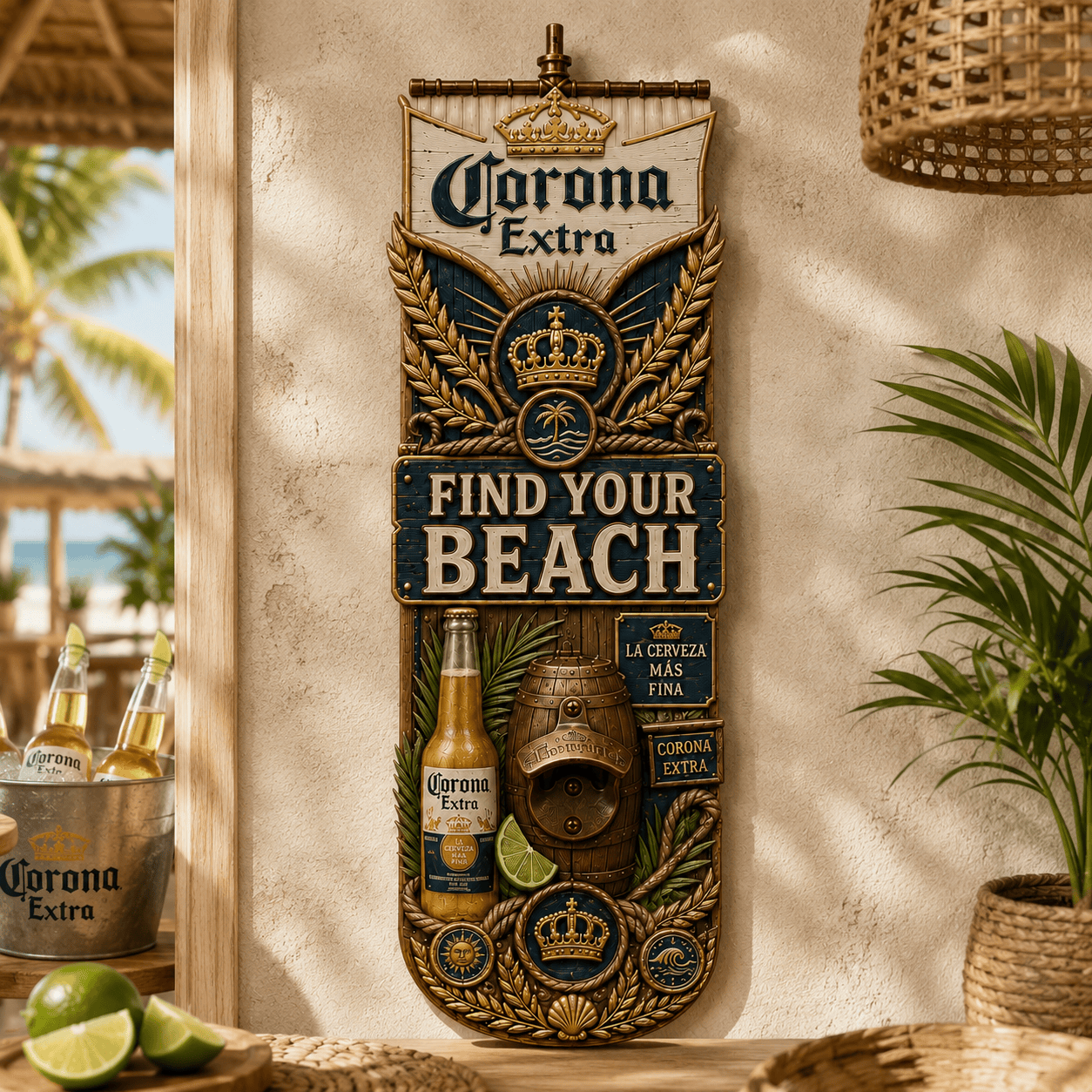 Premium CRNB Wall Hanging Bottle Opener TNSM