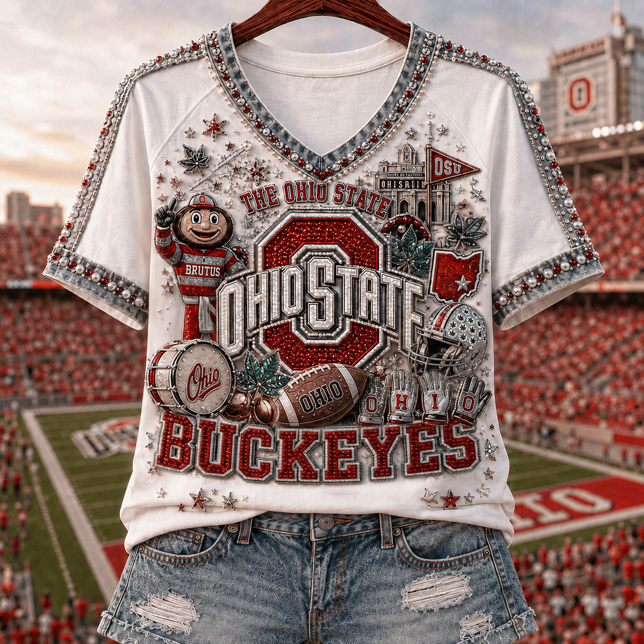 Premium OHB V-neck Shirt NTNA