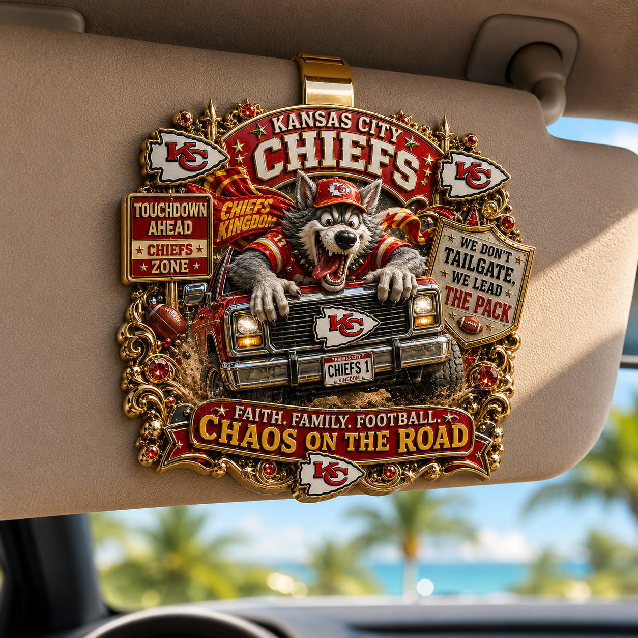 KCC PREMIUM CAR VISOR CLIP LNTH