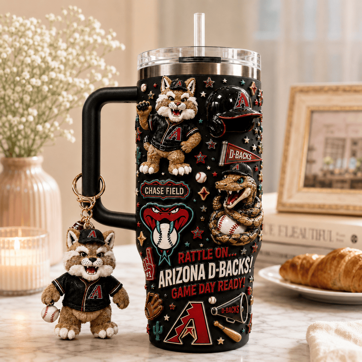 AZDB 40oz Tumbler With Handle DNBN