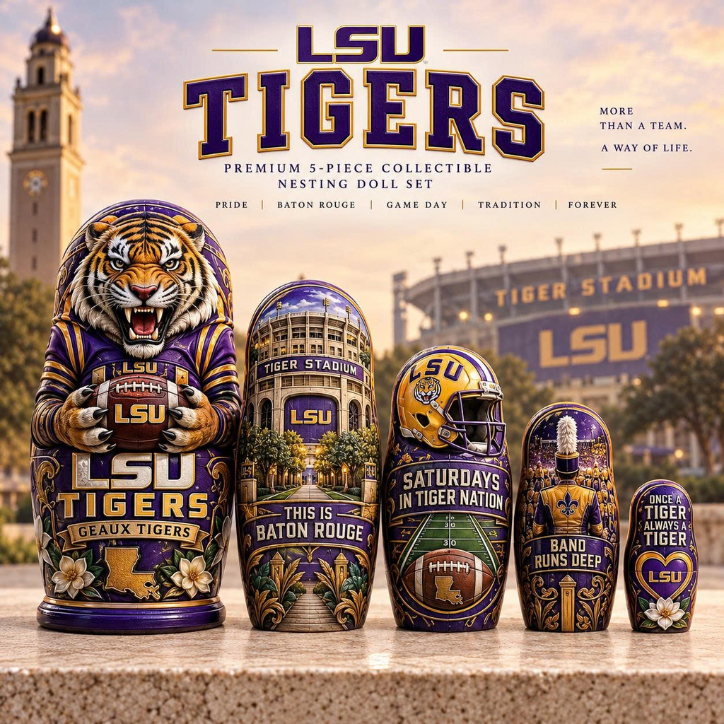 Premium LSUT Nesting Doll Set NHVH