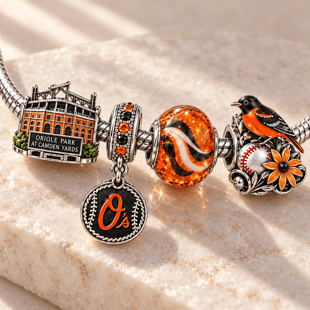 BTMO Silver Charm Bracelet Set NHVH