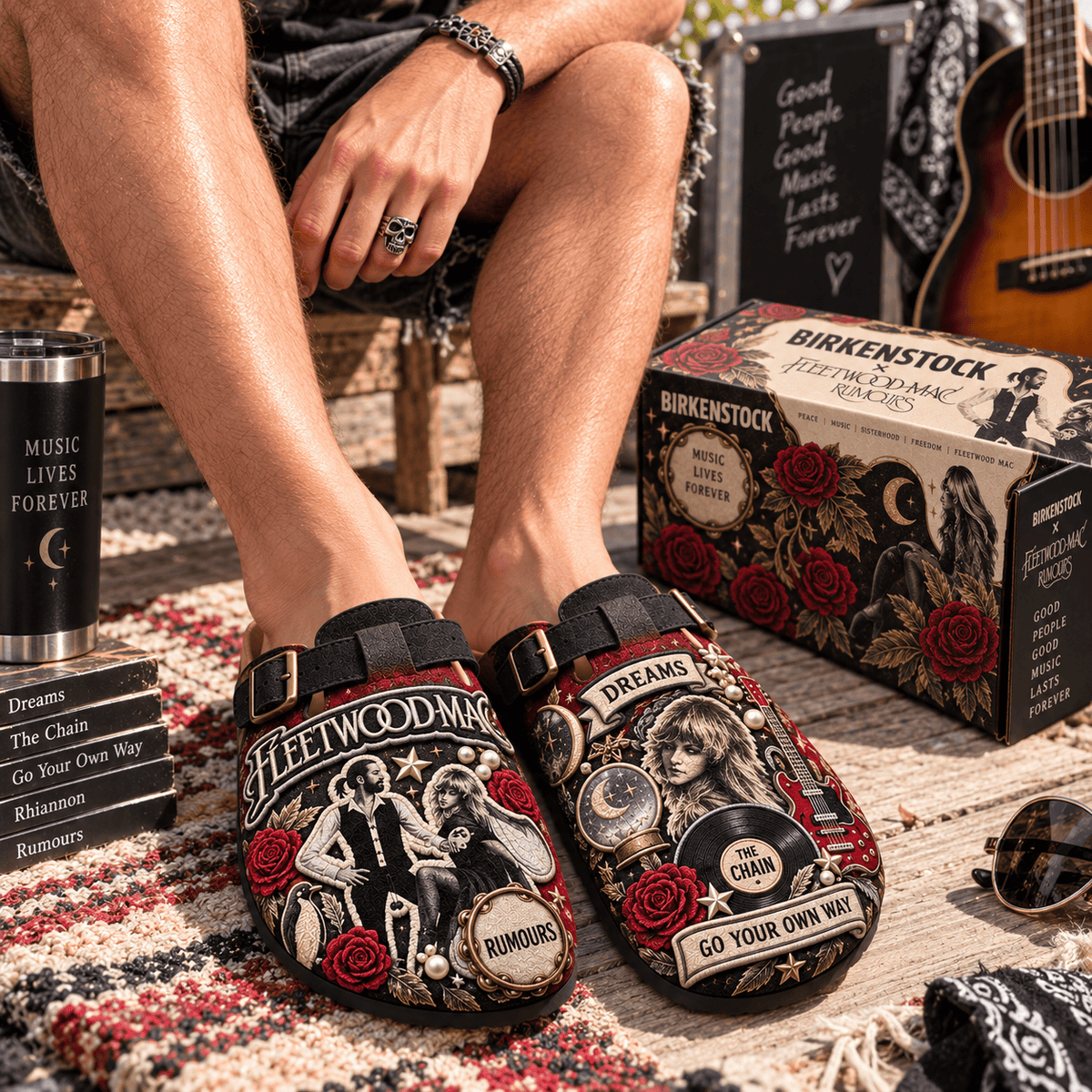 PREMIUM FLM MINK SUEDE CLOGS TTNL