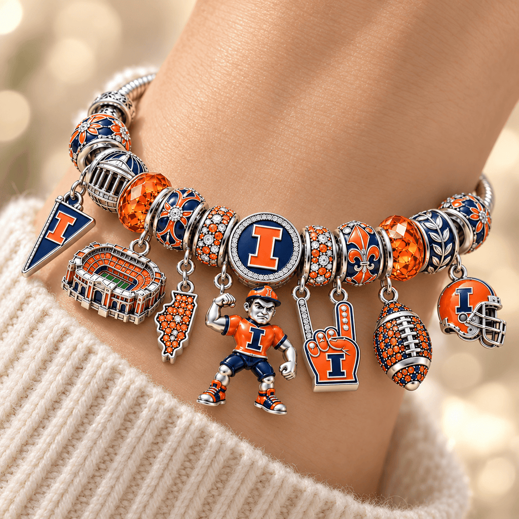 IFI Silver Charm Bracelet Set NTTB