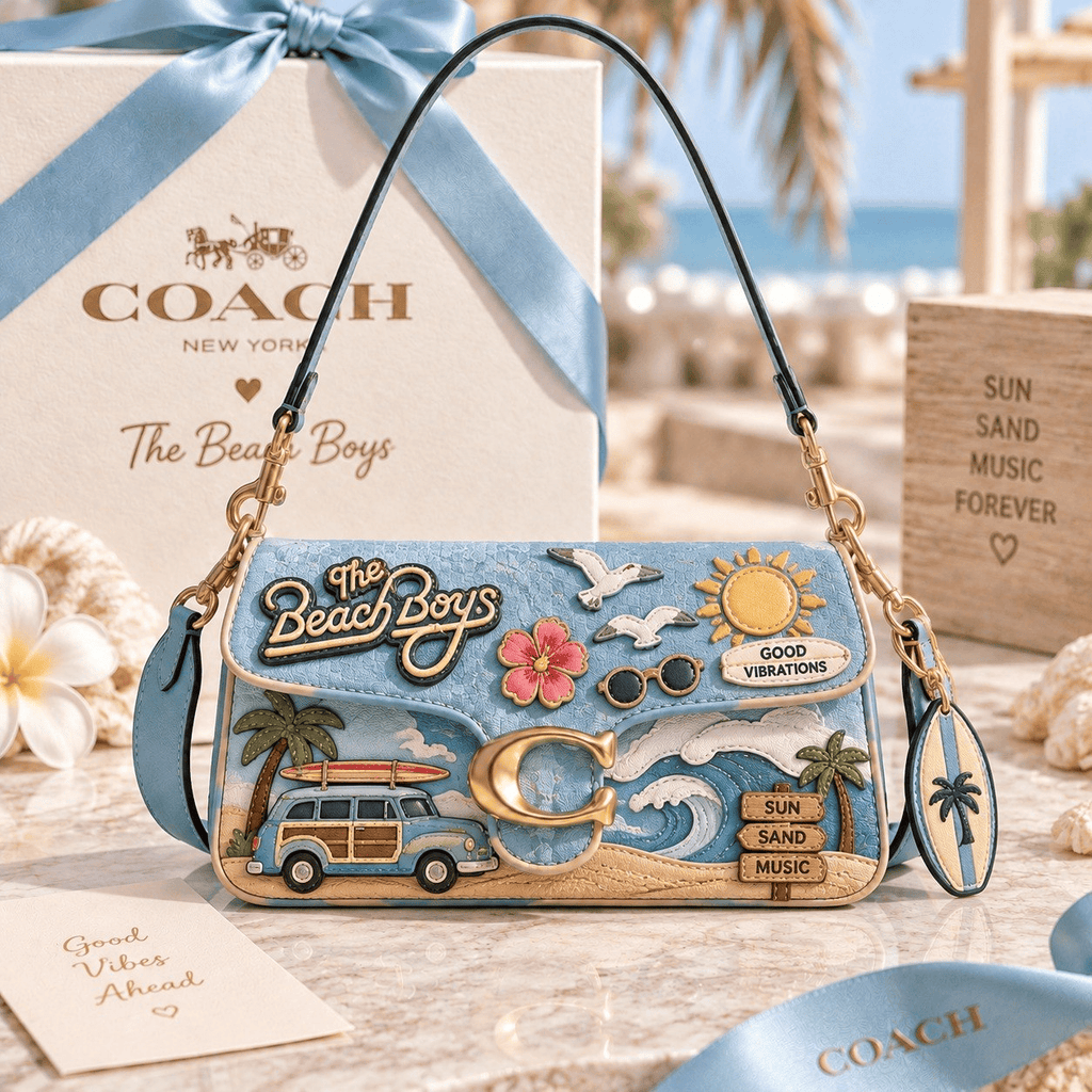 Premium TBT Coach Shoulder Cross With Charm NPL