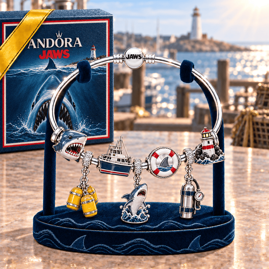JAWS Sliver Charm Bracelet Set TMH