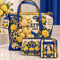 Premium SGRO Handbag Women Shoulder Bag Crossbody Wallet Set TNSM