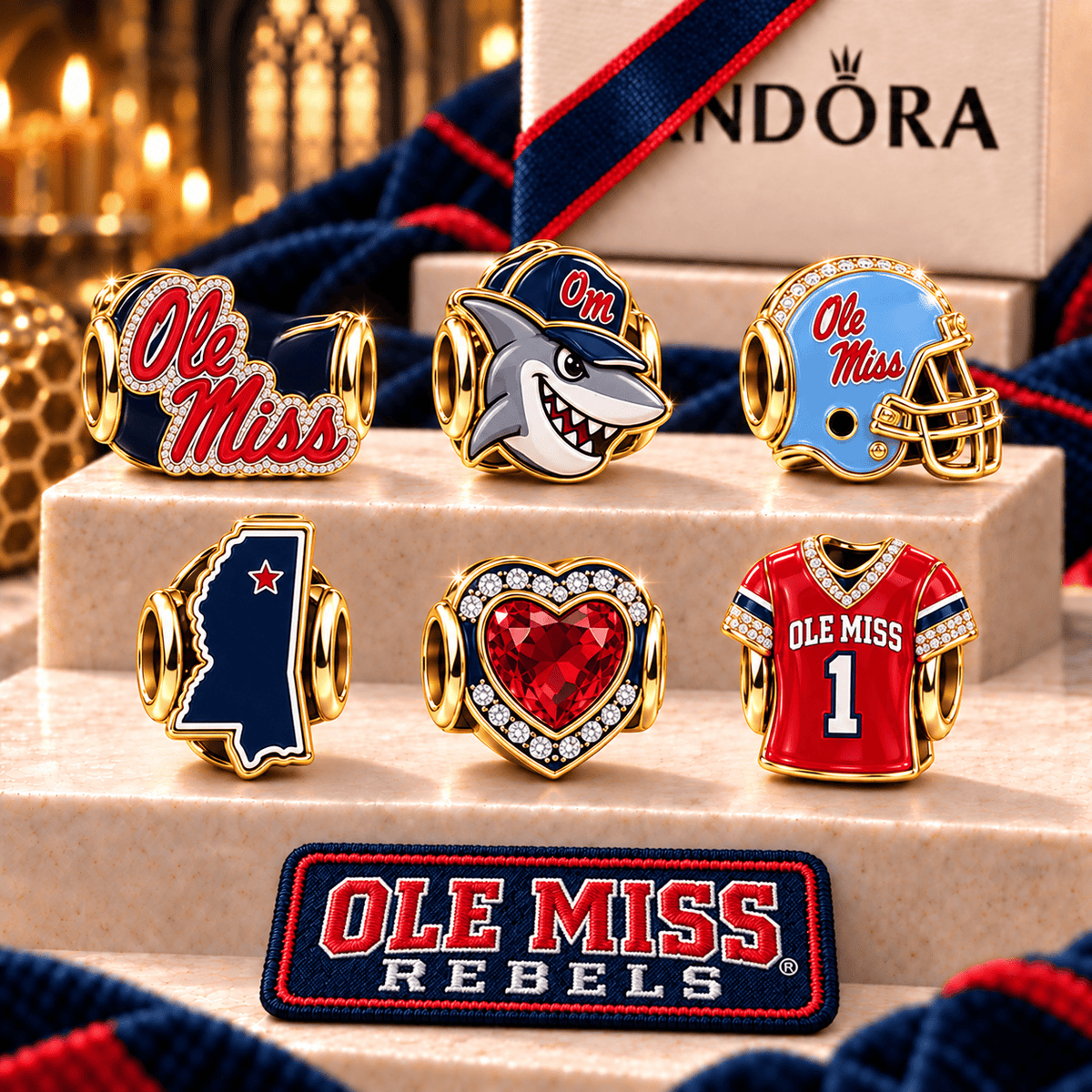 OMR Gold Charm Set NHVH