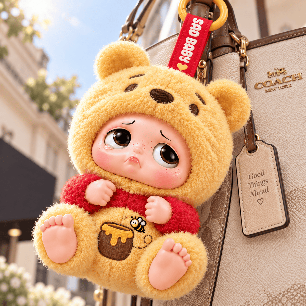 Premium WTP Plush Keychain LNTH