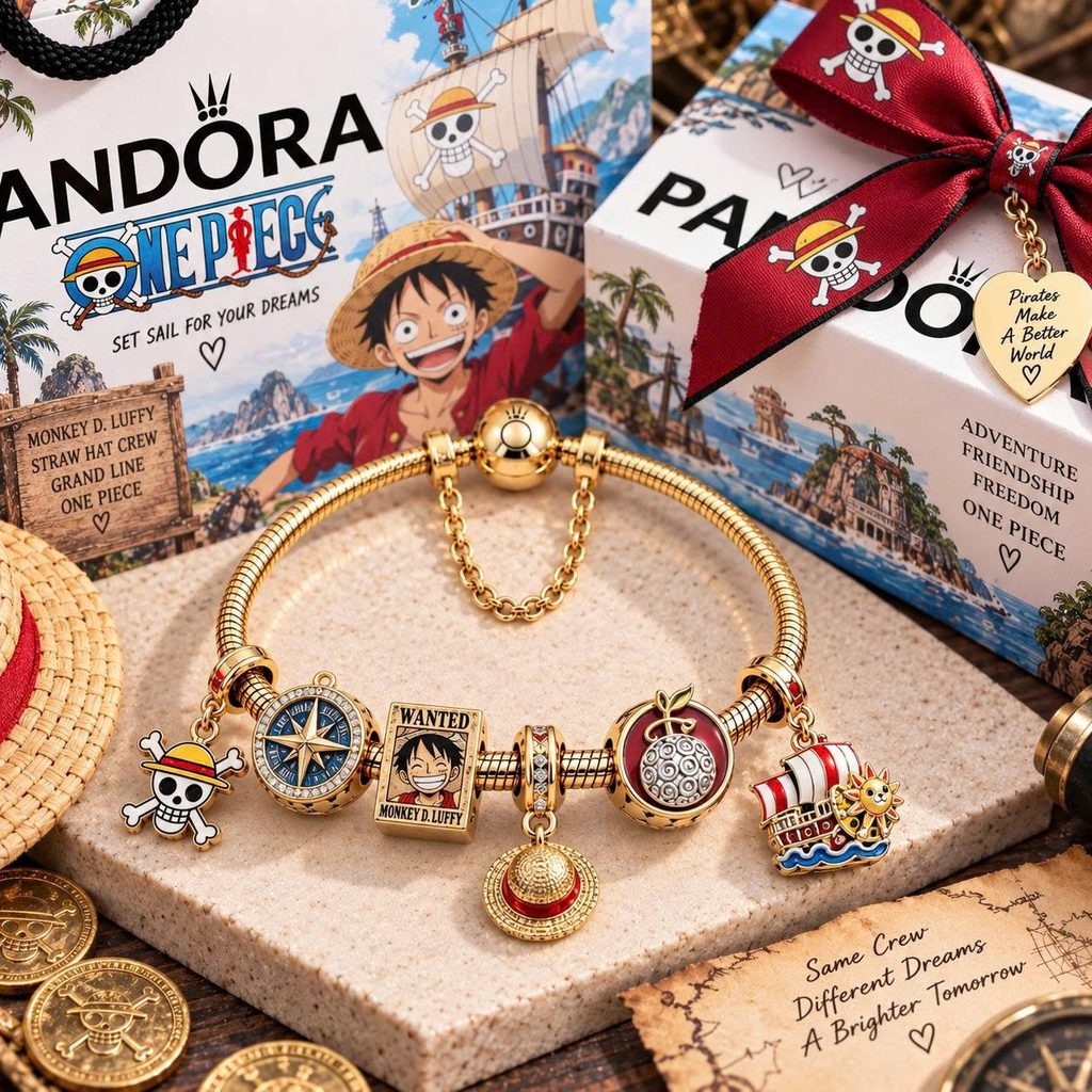 OPC Gold Charm Bracelet Set TTN