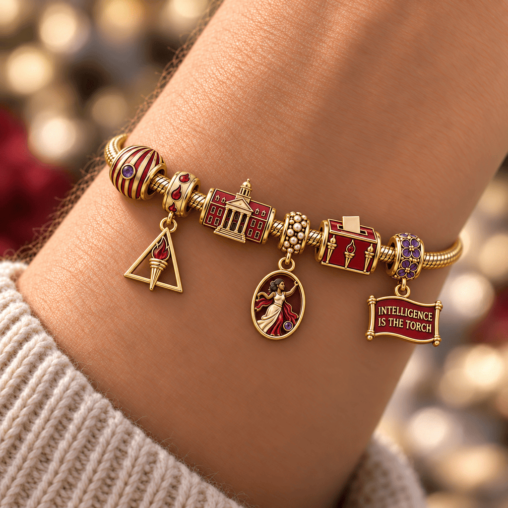 DST Gold Charm Bracelet Set HQH