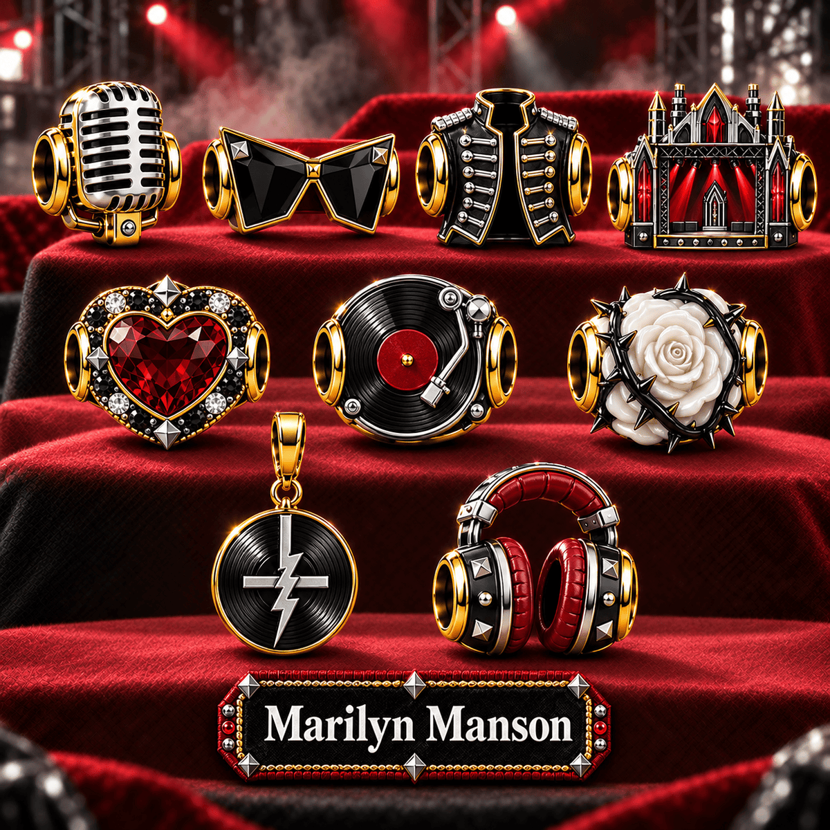 MMS Gold Charm Set PNPA